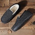 thumbnail image 4 of Zapatos Caseros Felpa para Hombre Tipo Mocasín Antideslizantes Interior Y Exterior, 4 of 9