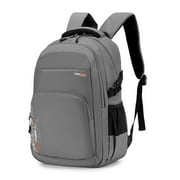 BAGZY Travel Backpack Trekking Backpack Laptop Backpack 15.6 inch Large Cabin Bag Rucksack Cabin Hand Luggage Suitcase Daypack Travel Bag (Grey)