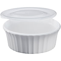 CorningWare 1114931 Casserole Dish with Lid, 16 oz Capacity, Ceramic, French (10 Best French Dishes)