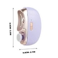 thumbnail image 4 of SDJMa 2-in-1 Automatic Nail Clipper & Polisher – Rechargeable Electric Nail Trimmer with 2 Speeds, Catcher Included for Adults & Seniors, Purple, 4 of 6