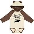 thumbnail image 3 of Inktastic Someone in Tennessee Loves Me Boys or Girls Long Sleeve Baby Bodysuit, 3 of 5