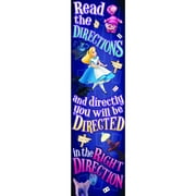 EU-849034 - Alice In Wonderland Right Direction Vertical Banner by Eureka