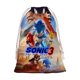 thumbnail image 1 of Sonic Bolsa de regalo con cierre de cinta navideño para decoración de Navidad,39cm×30 cm., 1 of 6