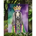 thumbnail image 3 of Afghan Hound King of Mardi Gras Garden Flag 11.25 in x 15.5 in, 3 of 5