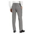 thumbnail image 2 of Kenneth Cole Reaction MEDIUM GREY Men's Modern-Fit Micro-Check Pants, US 38x30, 2 of 4