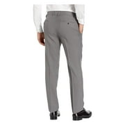 Kenneth Cole Reaction Performance Tech Slim Fit Dress Pants Medium Grey