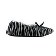 thumbnail image 2 of Gold Toe Women's Cozy Animal Print Slipper Socks with Sherpa Lining Slip-on Comfy House Shoes, 2 of 4