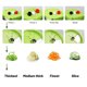 thumbnail image 4 of leyfeng Cortador de verduras en espiral de mano, rallador, pepino, zanahoria, fruta, fideos, fabricante de espagueti, 4 of 8