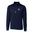 thumbnail image 2 of Men's Cutter & Buck  Navy Frisco RoughRiders Big & Tall Traverse Stretch Quarter-Zip Top, 2 of 3