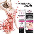 thumbnail image 3 of Crema blanqueadora rápida para axilas, crema blanqueadora para aclarar la piel de las axilas, piel oscura, piernas, rodillas, blanqueamiento, loción corporal íntima Feliz Sencillez, 3 of 5