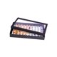 thumbnail image 4 of 1pc Covered Jewelry Box For 100 Rings And Earrings, Jewelry Display Organizer, 4 of 4