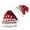 White, variant on LIZUOJUN Under $5 Plush Santa Hat For Adults Festive Decoration Snug Fit Holiday Outfit Party Season Gift For Women Soft Knit Cozy Warmth Breathable Knit Lightweight Design, M
