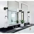 thumbnail image 3 of Westinghouse Sylvestre 1-Light Indoor Wall Fixture, Matte Black Finish with Clear Glass, 3 of 3