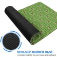 thumbnail image 6 of Long Mouse Pads for Desk,Green Bigfoot Pattern Desk Mats on Top Of Desks, Desk Mouse Pad Extra Large with 3mm Non-Slip Base and Stitched Edge for Gaming,Office,Work,Home 35.4"x15.7", 6 of 6