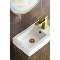 thumbnail image 5 of James Martin Vanities 388V16wg Columbia 16" Wall Mounted Single Basin Birch Wood Vanity, 5 of 7