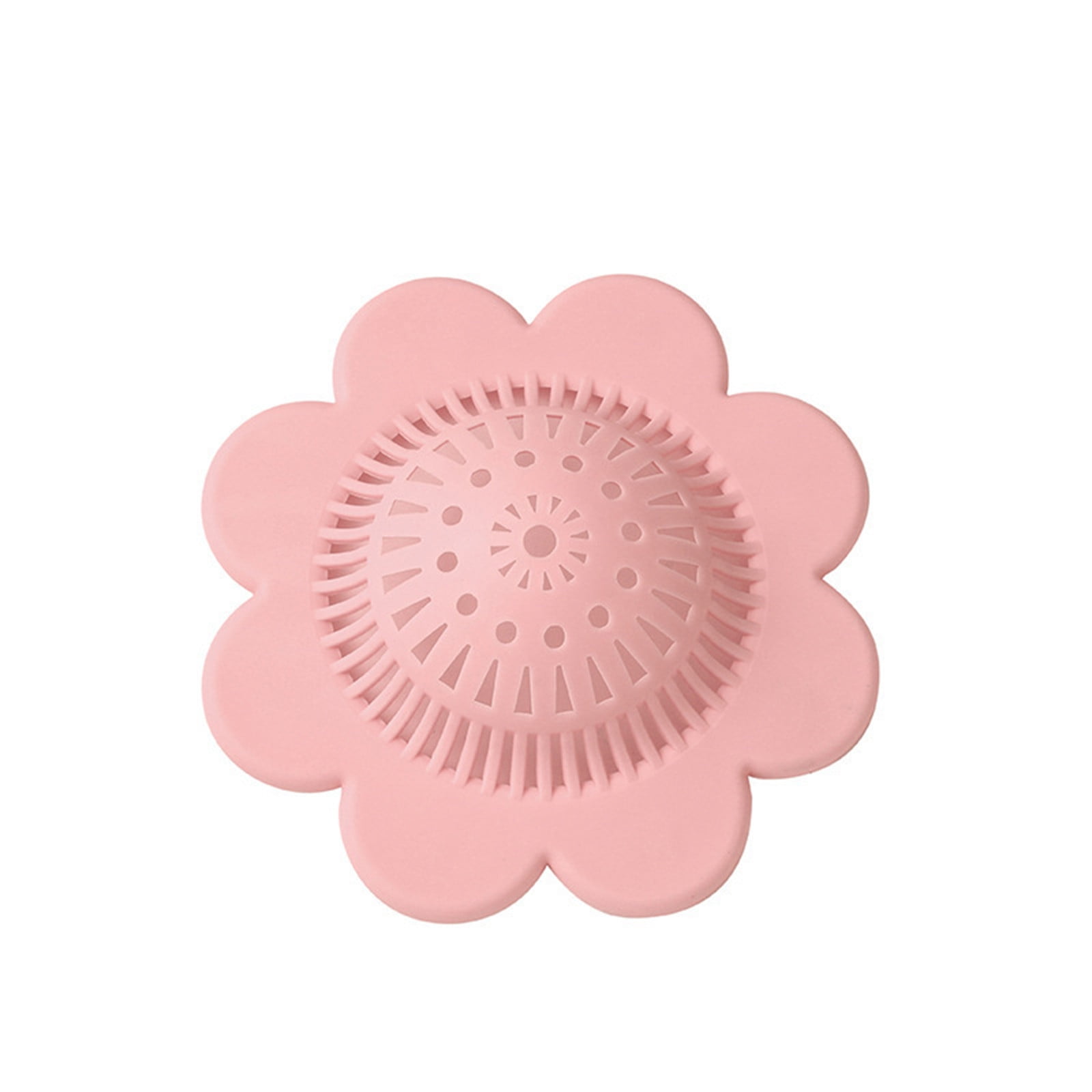 PUIYRBS Tub Strainer Hair Catcher Drains Protector Flower Shape Drains