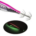 thumbnail image 2 of Señuelo Pesca Luminoso Anzuelos Calamar Anzuelo Artificial Cebos Jigging () Rosa, 2 of 4