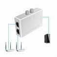 thumbnail image 4 of 4X Commutateur de Réseau RJ45, Commutateur de Boîte de Réseau LAN Ethernet à 2 Ports, Répartiteur RJ45, Double Port à 2 Voies, Commutateur de Partage Manuel, 4 of 8