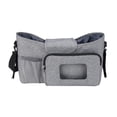 thumbnail image 1 of Organizador de cochecito con soporte para teléfono, bolsa para cochecito, botella y portavasos para cochecito, organizador de carrito para, 1 of 8