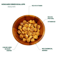 thumbnail image 2 of Royal Seafood USA Hokkaido Dried Scallops from Japan, Sun dried Scallops 8oz  (Medium Size (60-65 PCS), 2 of 7