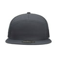 thumbnail image 2 of Decky 7 Panel Trucker Caps - Charcoal, 2 of 5