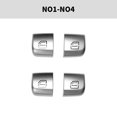 thumbnail image 2 of Car button,Window Switch Button W213 2015-2023 W253 W205 W213 2015-2023 Push Button Cover W253 2016-2022 Window Covers 2015-2023 W253 2016-2022 Push Button Mercedes Benz C Wenzi Caps, 2 of 6