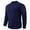 Navy, variant on ZCFZJW Men's Pullover Sweater Basic Crewneck Cable Knit Long Sleeve Sweater Lightweight Classic Soft Knitted Sweaters with Ribbing Edge Khaki M