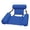 Blue, variant on Water Inflatable Recliner Floating Bed Hammock Foldable Double Backrest Floating Row