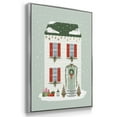 thumbnail image 3 of Festive Front Door IV - Framed Gallery Wrapped Holiday Canvas - 27 x 41 - Silver Frame, 3 of 8
