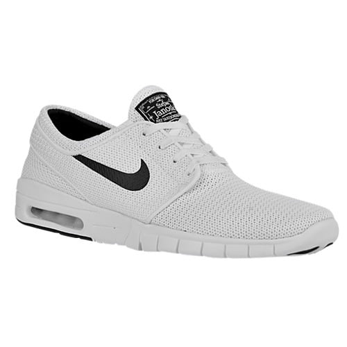 Correctamente motivo familia Mens Nike SB Stefan Janoski Max White Black 631303-100 - Walmart.com