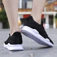 thumbnail image 5 of BUBUDENG Womens Athletic Walking Shoes Lightweight Slip on Casual Shoes Comfy Workout Sneakers for Indoor Gym Outdoor Running Travel, 5 of 10