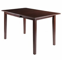 Winsome Perrone Drop Leaf Dining Table, Walnut Finish