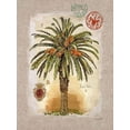 thumbnail image 2 of Barrett, Chad  25x32 Gold Ornate Wood Framed with Double Matting Museum Art Print Titled - Linen Date Palm Tree, 2 of 4
