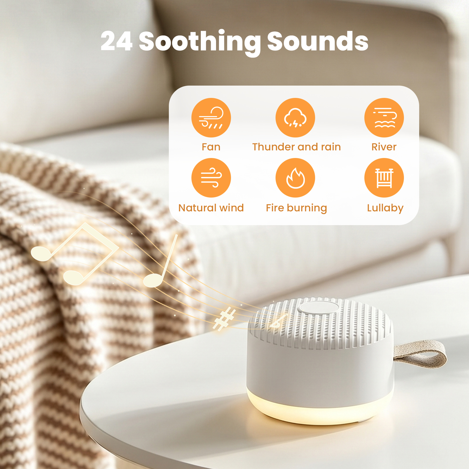 Awpmdmr Sound Machine With 24 Sounds and Night Light photo 2