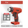 thumbnail image 2 of Cordless Electric Heat Machine with 4 Nozzle Portable Heat Machine(No Battery), 2 of 5