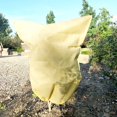 thumbnail image 5 of (30g/m² Beige) 3 Pcs Winter Drawstring Plant Covers 120x180 cm Frost Protection Bags Anti-Freeze Jacket Warm Blanket for Shrub Tree Plants, 5 of 5