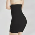 thumbnail image 2 of Defitshape Women's Shapewear Half Slips Under Dress Seamless High Waist Shaper Tight Skirt Undergarments Black Medium, 2 of 3