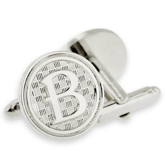 PinMart's Letter B Cufflink Set