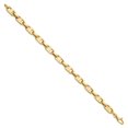 thumbnail image 2 of 14k Yellow Gold Bracelet Men's Link, Other 6 mm 8.5 in Fancy 8.5in Link, 2 of 4