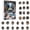 C, variant on XHKUYI Christmas Woodland Animals Advent Calendar 2026, 24 Days Christmas Countdown Calendar with 24 PCS Tree Hole Animal Ornaments, Surprise Christmas Gifts for Kids & Nature Lovers