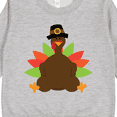 thumbnail image 3 of Inktastic Thanksgiving Pilgrim Turkey Toddler Sweatshirt, 3 of 4