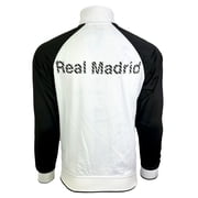 Mens Real Madrid Jacket, Licensed Real Madrid Full Zip Track Jacket Adult Sizes (XL)