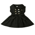 thumbnail image 1 of PENGXIANG Bébé Filles Enfants Ceinture Sans Manches Tutu Robes Partie Vêtements Rose 4-5 Ans, 1 of 6