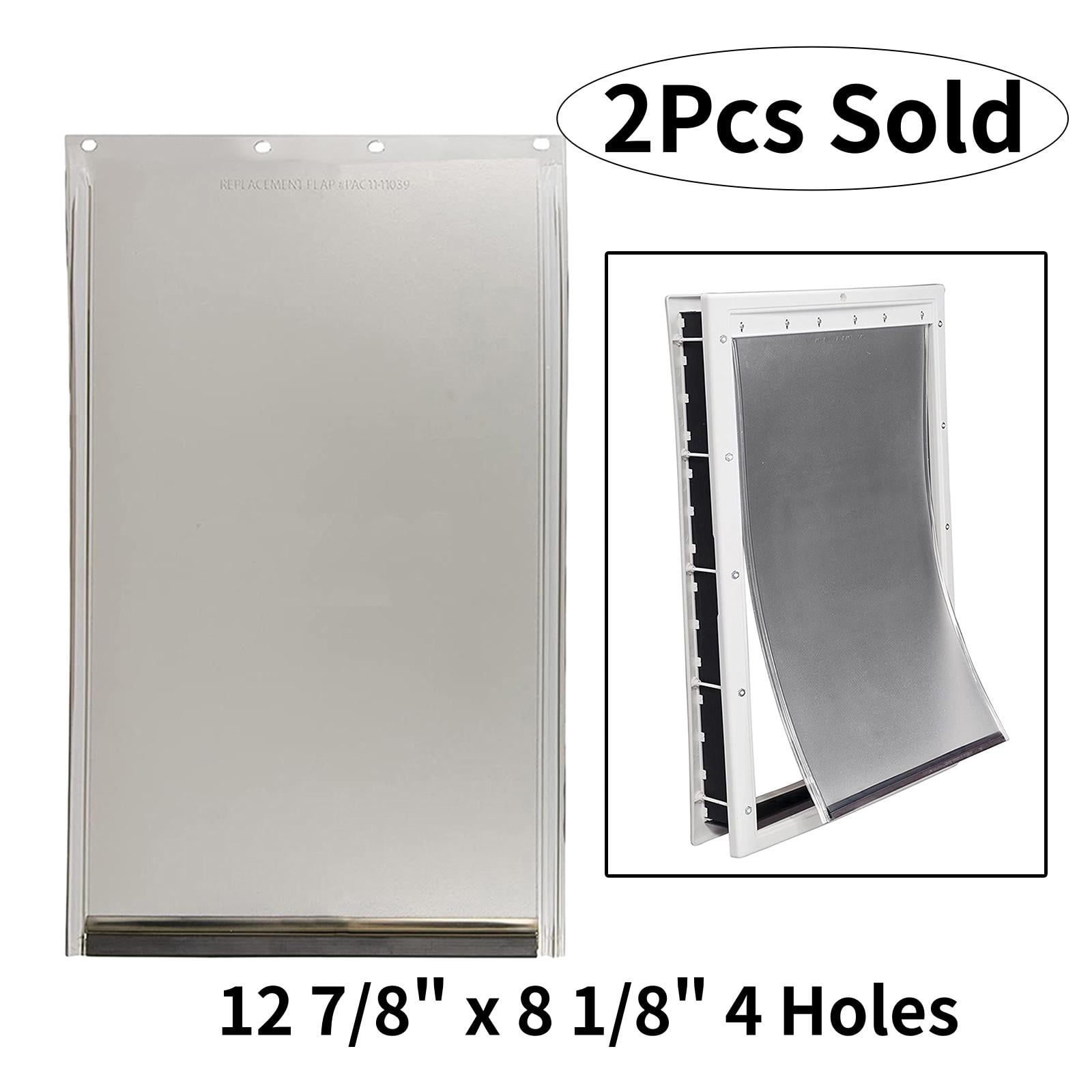 2 Pack Medium Dog Door Replacement Flaps /8 x 8 1/