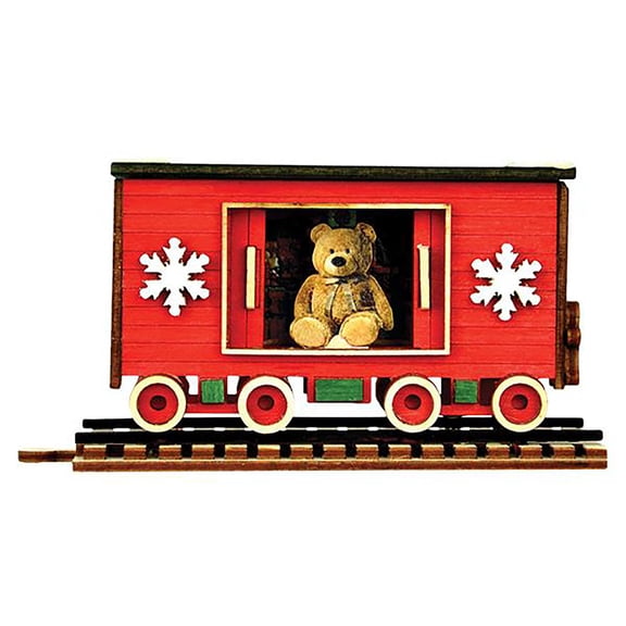 Ginger Cottages Santa‚ÄôS North Pole Express Box Car Ornaments for Christmas Tree