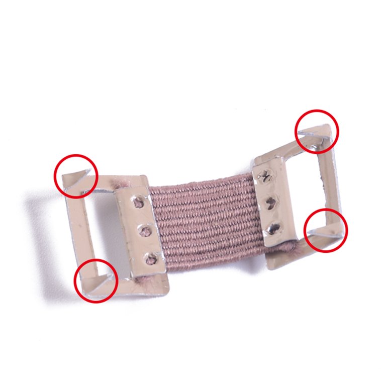 FlexaMed Bandage Wrap Metal Clips - 25 Clips