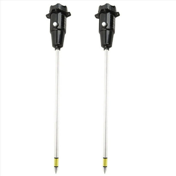 2X Medidor de Humedad de PH de Suelo Profundo de Sonda Larga 2 en 1 Probador-Higrómetro de Prueba Profesional para Plantas de Maceta Grandes Jardinería Agricultura