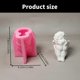 thumbnail image 3 of Little Kid Shape Silicone Candle Molds Epoxy Resin Molds for Making Candle Soap Chocolate Candy Cake Fondant Decoration, 3 of 4