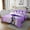 Purple, variant on Erosebridal Kawaii Corgi Quilt Sets for Queen Size Bed For Kids,Bling Sequin Print Bed Set,Crystal Room Decorative,Lightweight,3-Piece