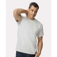 thumbnail image 3 of Gildan Men's Ultra Cotton Pocket T-Shirt, Bulk Tee, Short Sleeve, Left Chest Pocketed Shirt, Ash, 4XL, 3 of 5